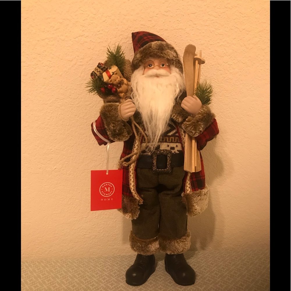 Martha Stewart Christmas Decor Santa Claus